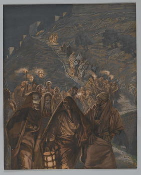Konsttryck The Procession of Judas