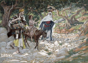 Reproducción de arte The Return from Egypt, illustration for 'The Life of Christ', c.1886-94