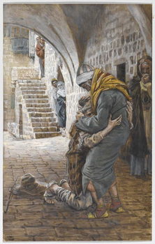 Reproducción de arte The Return of the Prodigal Son, illustration for 'The Life of Christ', c.1886-96