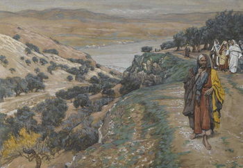 Reproducción de arte The Rich Young Man Went Away Sorrowful, illustration from 'The Life of Our Lord Jesus Christ', 1886-96