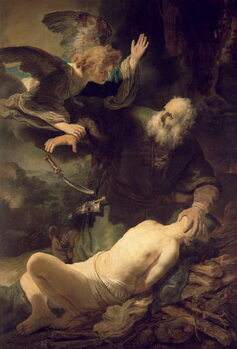 Konsttryck The Sacrifice of Abraham