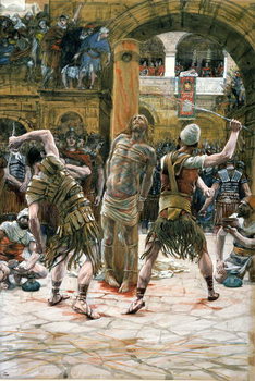 Konsttryck The Scourging