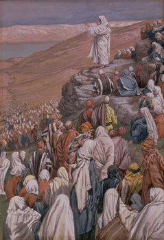 Festmény reprodukció The Sermon on the Mount