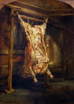 Reproduction de Tableau The Slaughtered Ox, 1655