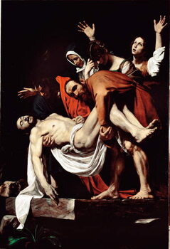 Reproduction de Tableau The tomb (deposition of the cross). 1602-1604