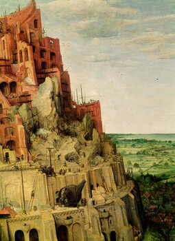 Reprodukcija umjetnosti The Tower of Babel