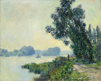 The Towpath at Granval; Le chemin de halage a Granval, 1883 Reproduction de Tableau