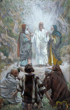 The Transfiguration, illustration for 'The Life of Christ', c.1886-94 Reproduction de Tableau