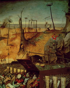 Obrazová reprodukce The Triumph of Death, c.1562 (oil on panel)