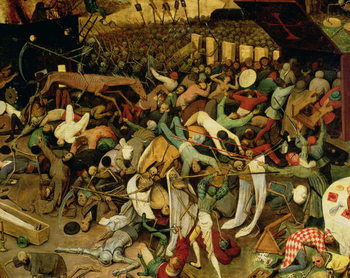Reprodukcja The Triumph of Death, c.1562 (oil on panel)
