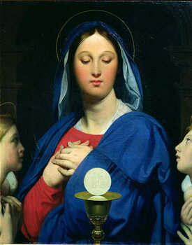 Umelecká tlač The Virgin of the Host, 1866