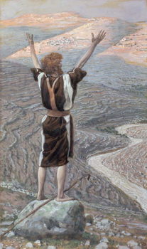 Reproducción de arte The Voice in the Desert, illustration for 'The Life of Christ', c.1886-96