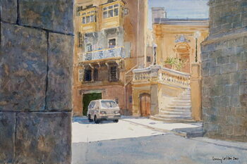 Konsttryck The Walls of Birgu, 2011