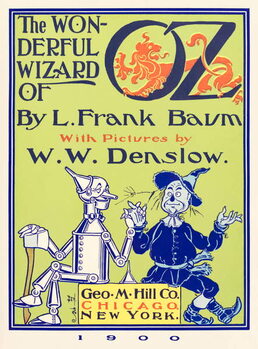 Konsttryck The Wonderful Wizard of Oz