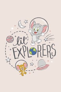 Konsttryck Tom and Jerry - Explorers