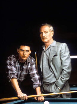 Photographie artistique Tom Cruise And Paul Newman , The Color Of Money 1986 Directed By Martin Scorsese