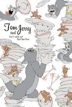 Konsttryck Tom& Jerry - Mischief memories