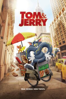 Poster de artă Tom si Jerry - Hot Dog