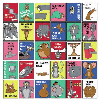 Kunstdruck Tom und Jerry - Series