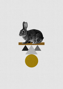 iIlustratie Tribal Rabbit
