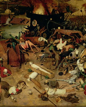 Reproducción de arte Triumph of Death, detail of the central section, 1562