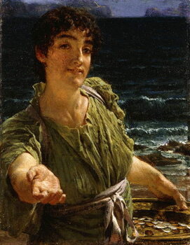 Festmény reprodukció Una Carita, 1883