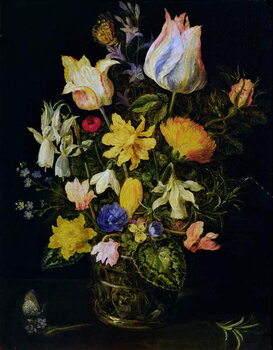 Konsttryck Vase of Flowers