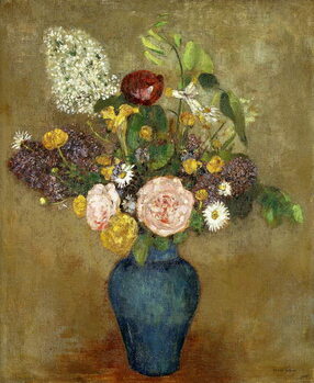 Konsttryck Vase of Flowers