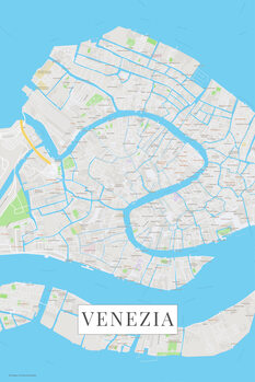 Stadtkarte Venezia color