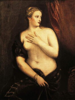 Reproduction de Tableau Venus with Mirror