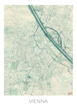 Mapa Vienna
