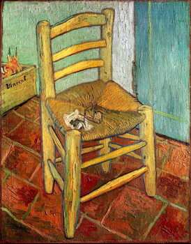 Reprodukcija umjetnosti Vincent's Chair, 1888