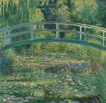Εκτύπωση έργου τέχνης Waterlily Pond, 1899