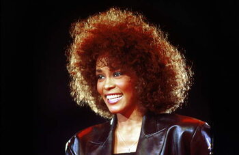 Konstfotografering Whitney Houston, June 1988