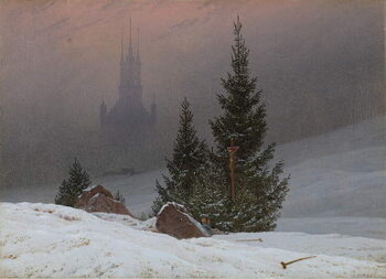 Konsttryck Winter Landscape, c.1811