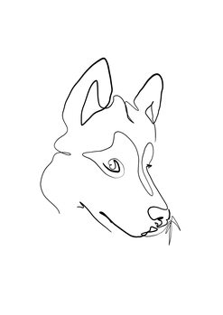 Ilustrace Wolf