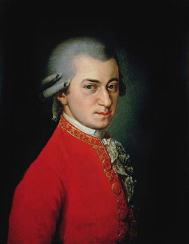 Konsttryck Wolfgang Amadeus Mozart, 1818