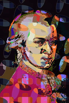 Konsttryck Wolfgang Amadeus Mozart