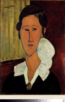 Obrazová reprodukce Woman with the collar or portrait of Anna Zborowska .