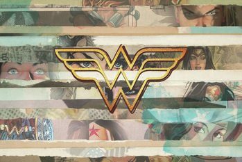 Konsttryck Wonder Woman - Comics