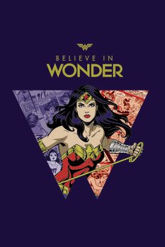 Poster de artă Wonder Woman - Diana of Themyscira