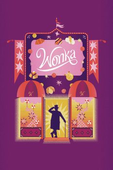 Umjetnički plakat Wonka - Candy Store