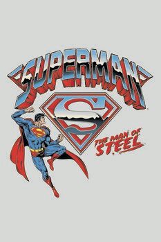 Арт печат Супермен - The man of steel