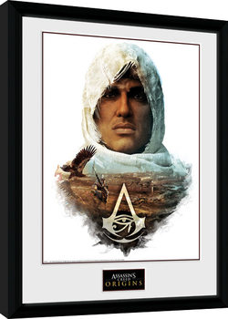 Πλαισιωμένη αφίσα Assassins Creed Origins - Head