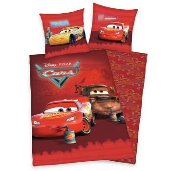 Obliečky Autá - McQueen, Mater & Cruz Ramirez