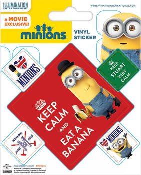 Minions - Keep Calm Autocolant