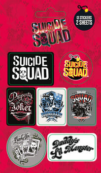 Autocolante Suicide Squad - Mix