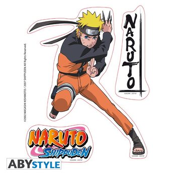 Autocollant Naruto - Narutu and Jiraiya