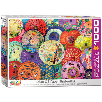Puzzle Asian Oil Paper Umbrellas