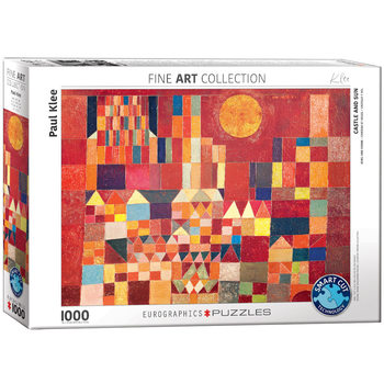 Puzzle Castle and Sun by Paul Klee